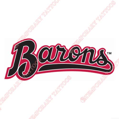 Birmingham Barons Customize Temporary Tattoos Stickers NO.7715